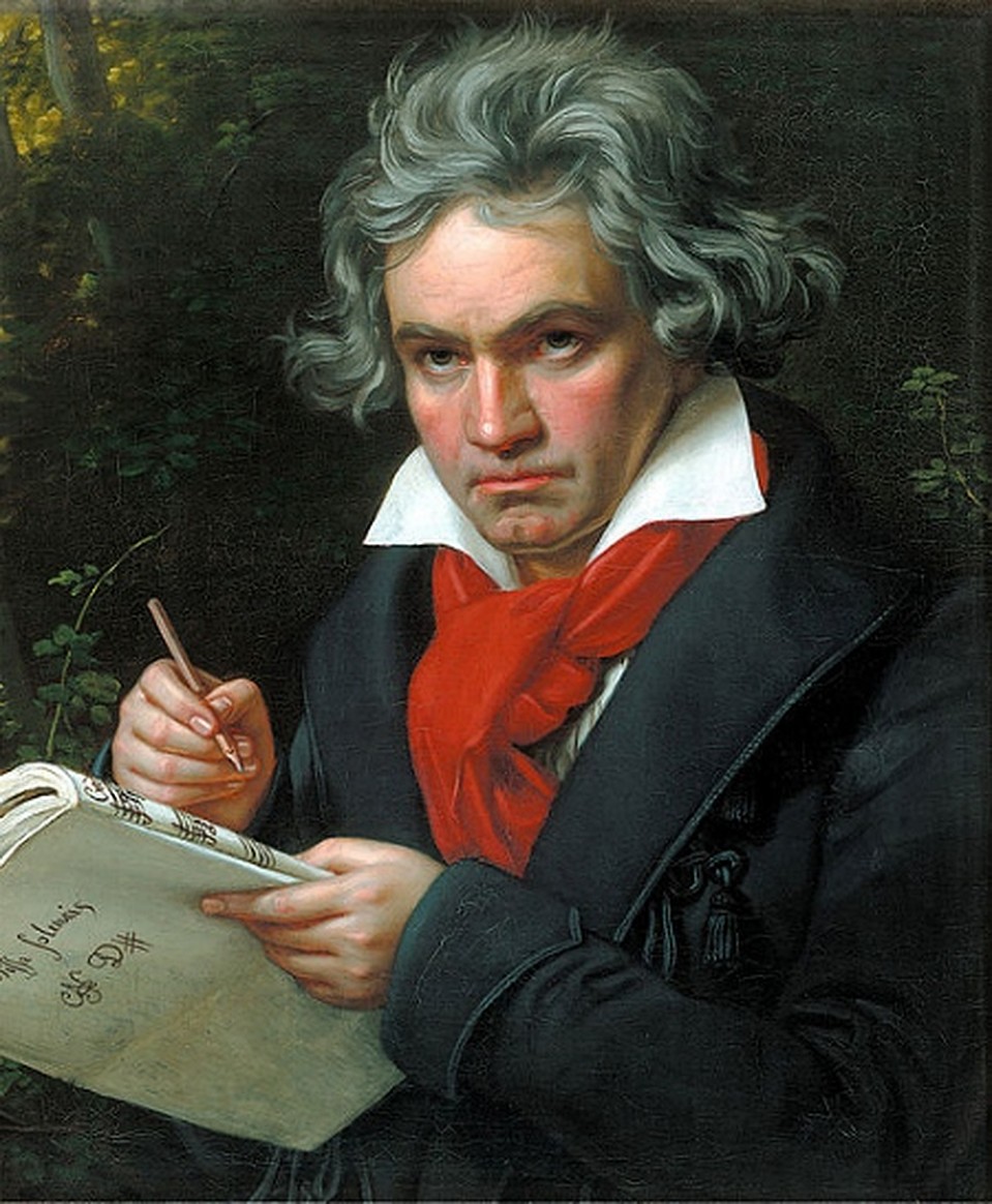 Людвиг ван Бетховен - немецкий композитор, представитель венской классической школы 