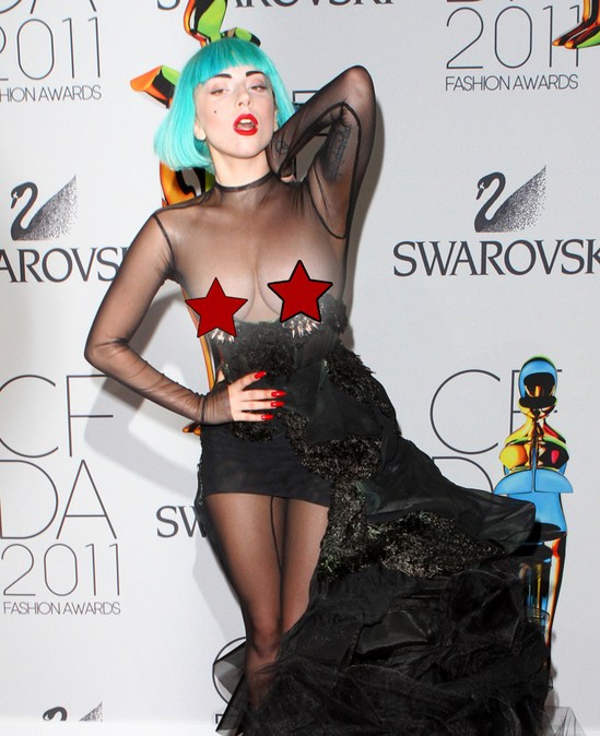 Неудачные фото звезд: Леди Гага