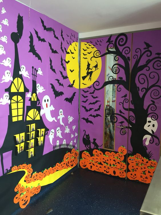 Halloween classroom decorations