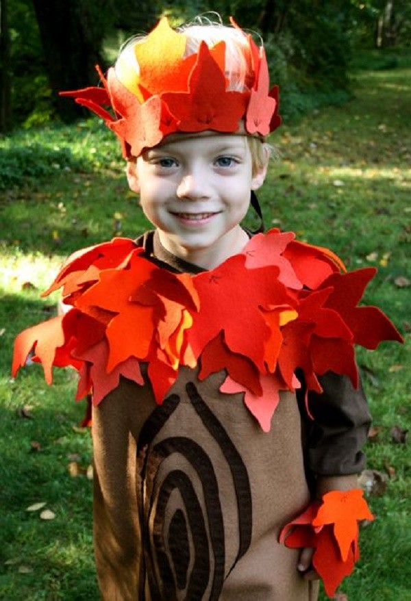 Костюм на Осенний бал своими руками для девочки и мальчика в детский сад или школу. Представление осеннего костюма и защита