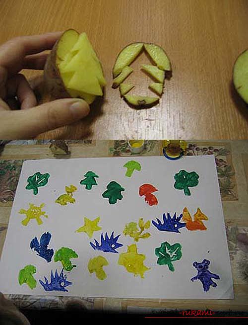 Учимся создавать простые и интересные поделки из картофеля своими руками. Фото №9