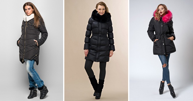 Черная зимняя куртка – с чем носить и как создавать модные образы?
