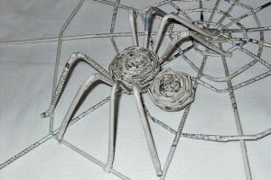 как сделать из бумаги паука 29