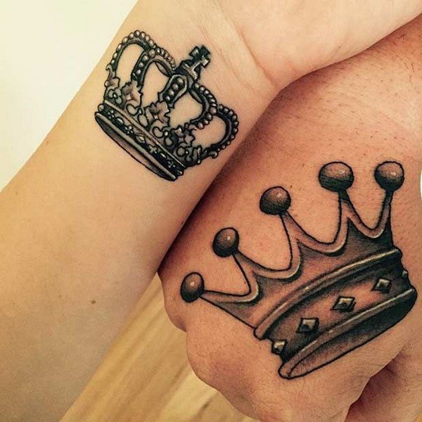 Crown Tattoo Above Eyebrow Meaning