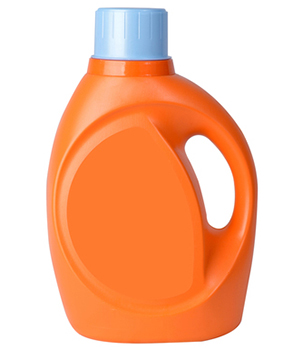 blank laundry detergent bottle