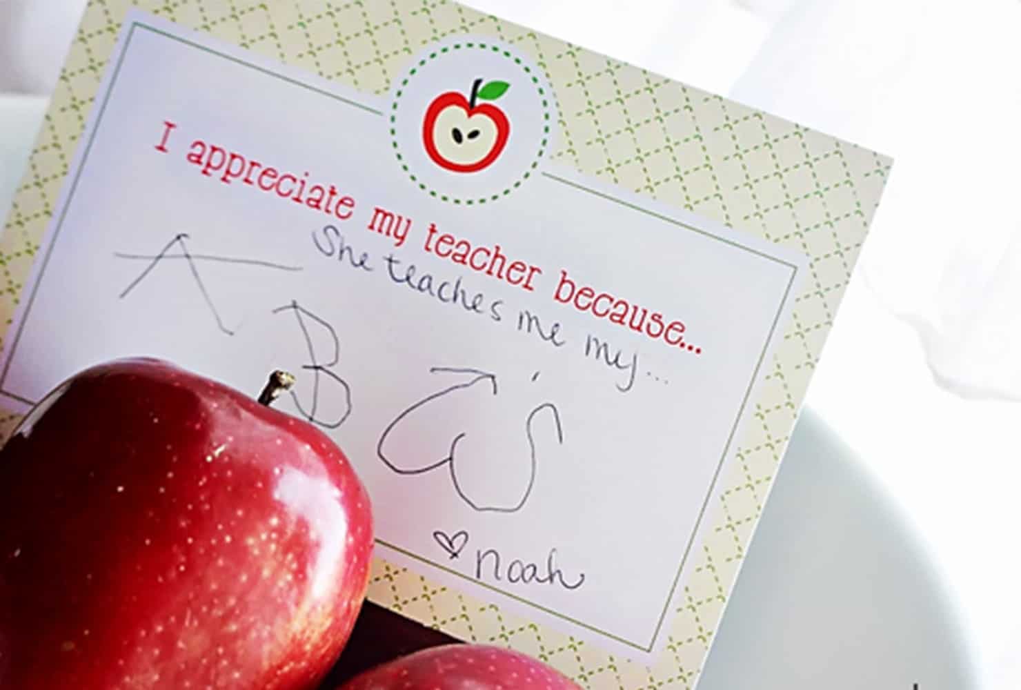teacher appreciation week gift ideas appreciation card500