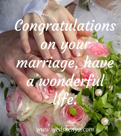 Marriage congratulations Quotes