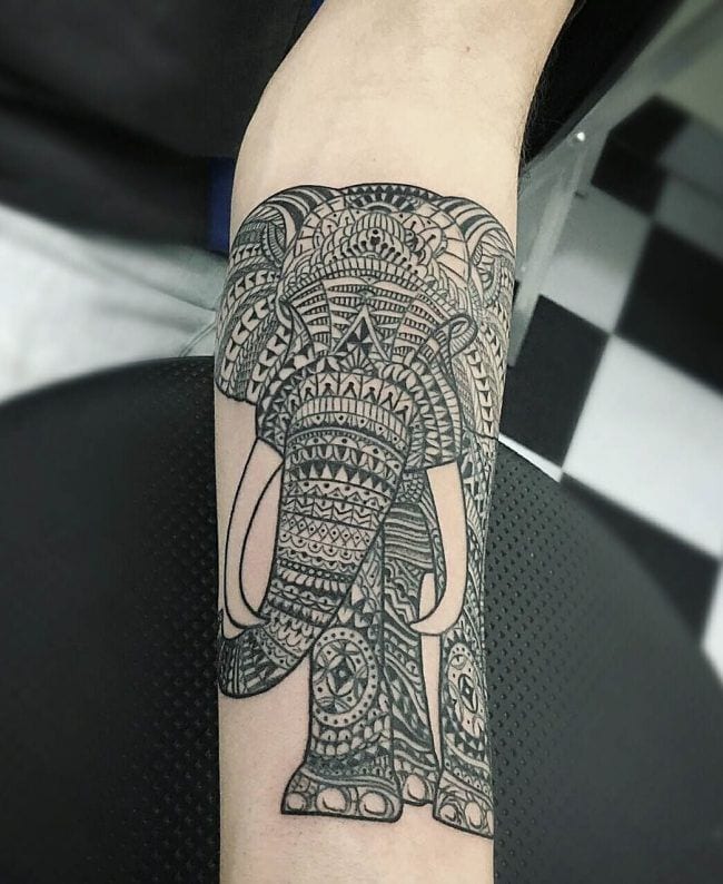 elephant-tattoos