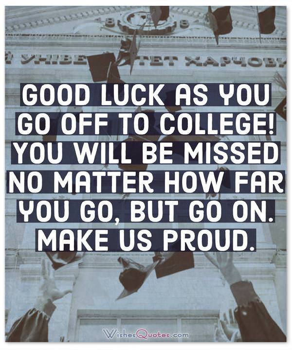 College Congratulation And Empowering Messages