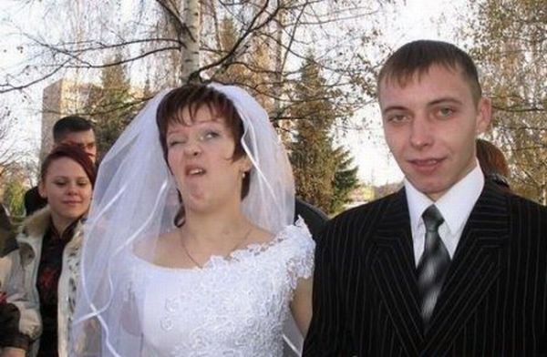 Смешные свадебные фотографии (50 фото)