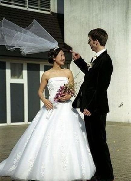 Смешные свадебные фотографии (50 фото)